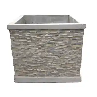 Van Cranenbroek Pot Jambi Slate cube grey aanbieding