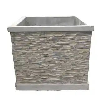 Van Cranenbroek Pot Jambi Slate cube grey aanbieding