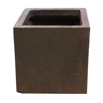 Van Cranenbroek Pot Texas Cubi rust aanbieding