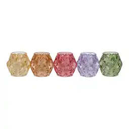 Van Cranenbroek Kaarshouder glas 7cm 5ass nc aanbieding
