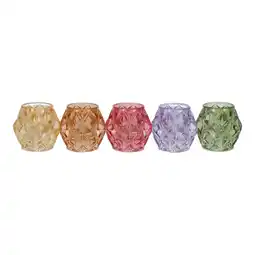 Van Cranenbroek Kaarshouder glas 7cm 5ass nc aanbieding