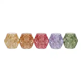 Van Cranenbroek Kaarshouder glas 7cm 5ass nc aanbieding