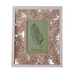 Van Cranenbroek Fotokader hout palm grijs 10x15cm aanbieding
