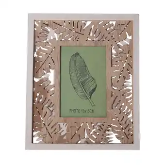 Van Cranenbroek Fotokader hout palm grijs 10x15cm aanbieding