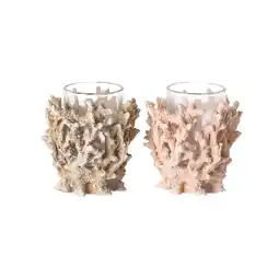 Van Cranenbroek Theelichthouder koraal 8cm 2ass nc aanbieding