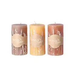 Van Cranenbroek Kaars Graser 13cm 3ass oranje aanbieding