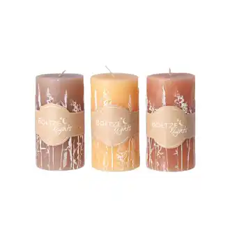 Van Cranenbroek Kaars Graser 13cm 3ass oranje aanbieding
