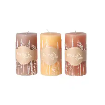 Van Cranenbroek Kaars Graser 13cm 3ass oranje aanbieding