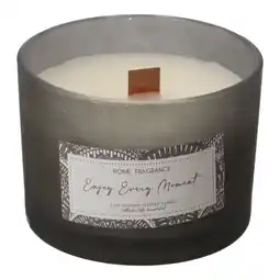 Van Cranenbroek Kaars glas sandalwood 11x8cm nc aanbieding