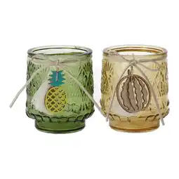 Van Cranenbroek Theelichthouder 8x9.5cm 3ass nc aanbieding