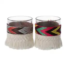 Van Cranenbroek Theelichthouder glas 8cm 2ass aanbieding