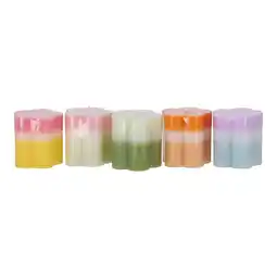 Van Cranenbroek Kaars bloem 7x7cm 5ass aanbieding