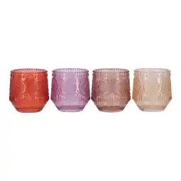 Van Cranenbroek Theelichthouder glas 9cm 4ass aanbieding