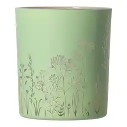 Van Cranenbroek Theelichthouder green garden 8x10cm aanbieding