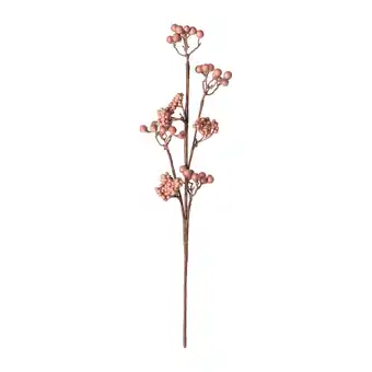 Van Cranenbroek Kunsttak met bessen 50x30x5cm zalm nc aanbieding