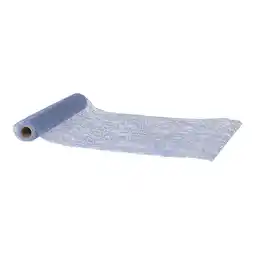 Van Cranenbroek Loper net glitter blauw 28x300cm aanbieding