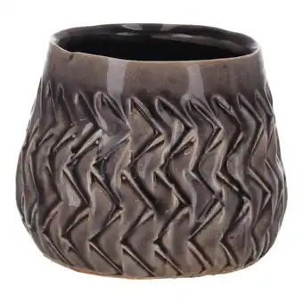 Van Cranenbroek Bloempot grijs 13x10cm NC aanbieding