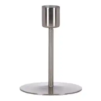 Van Cranenbroek Kaarsenhouder metaal zilver 7x7x11cm nc aanbieding