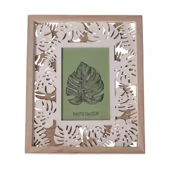 Van Cranenbroek Fotokader hout palm wit 10x15cm aanbieding