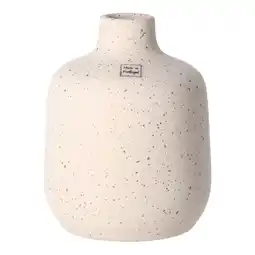 Van Cranenbroek Vaas terra antique white 14x16cm nc aanbieding