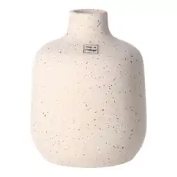 Van Cranenbroek Vaas terra antique white 14x16cm nc aanbieding
