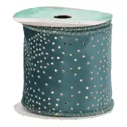 Van Cranenbroek Inpaklint velvet 6x300cm groen aanbieding