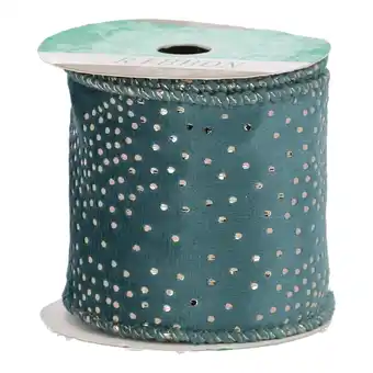 Van Cranenbroek Inpaklint velvet 6x300cm groen aanbieding