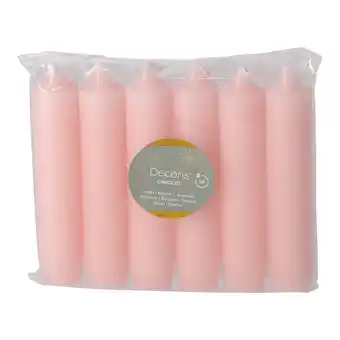 Van Cranenbroek Kaars 11cm 6st roze aanbieding