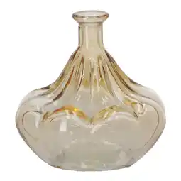 Van Cranenbroek Vaas glas bloem 11cm 3ass nc aanbieding