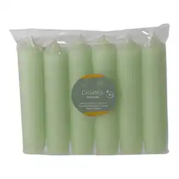 Van Cranenbroek Kaars 11cm 6st groen aanbieding