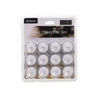 Van Cranenbroek Theelicht LED onder water 12st multi aanbieding