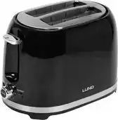 Bol.com LUND Professional broodrooster - Toaster - 2 sneetjes - 850W - Zwart aanbieding