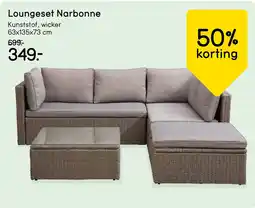 Leen Bakker Loungeset Narbonne aanbieding