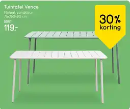 Leen Bakker Tuintafel Vence aanbieding