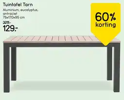 Leen Bakker Tuintafel Tarn aanbieding
