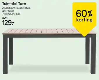 Leen Bakker Tuintafel Tarn aanbieding