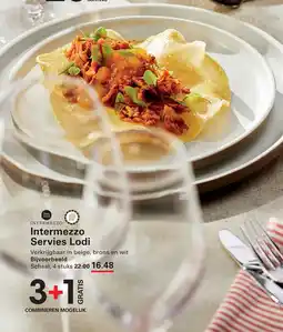 Sligro Intermezzo Servies Lodi aanbieding