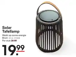 Sligro Solar Tafellamp aanbieding