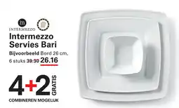 Sligro Intermezzo Servies Bari aanbieding