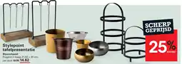 Sligro Stylepoint tafelpresentatie aanbieding