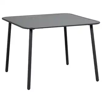 Leen Bakker Lounge dinging tafel Paris - aluminium - 66x90x90 cm aanbieding