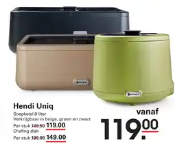 Sligro Hendi Uniq Soepketel aanbieding