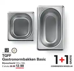 Sligro TGFF Gastronormbakken Basic aanbieding