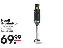 Sligro Hendi Staafmixer aanbieding