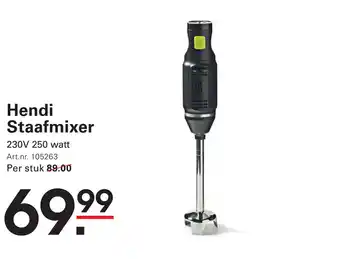 Sligro Hendi Staafmixer aanbieding