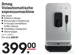 Sligro Smeg Volautomatische espressomachine aanbieding