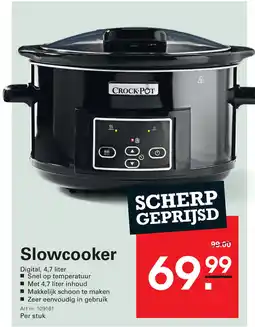 Sligro Slowcooker aanbieding