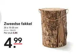 Sligro Zweedse fakkel aanbieding