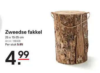 Sligro Zweedse fakkel aanbieding