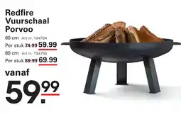 Sligro Redfire Vuurschaal Porvoo aanbieding